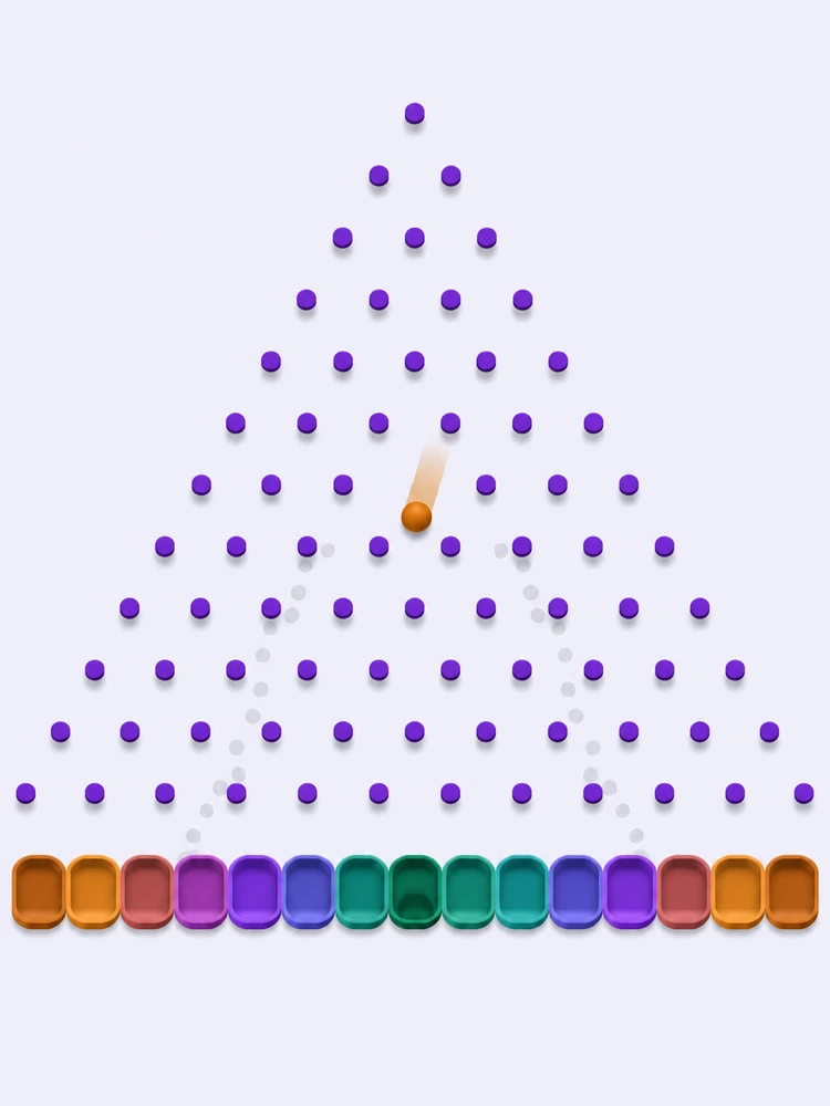 Plinko XY board by BGaming